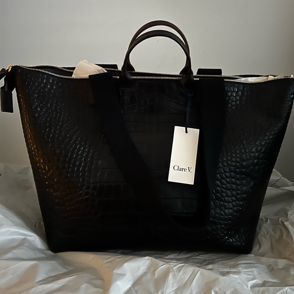 NWT Clare V. Le Zip Sac Sold Out Color - Picture 1 of 7